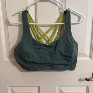 Lululemon athletica free to be serene Women's Strappy Sports Bra